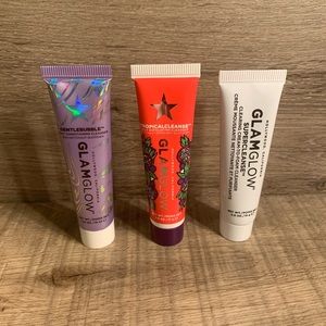 3 Piece GlamGlow Sample Size Cleansers